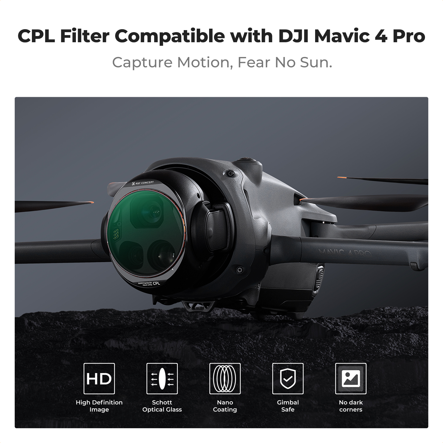 K&F CONCEPT Upgrade Circular P - Drone Ndvi บทวิจารณ์และราคา