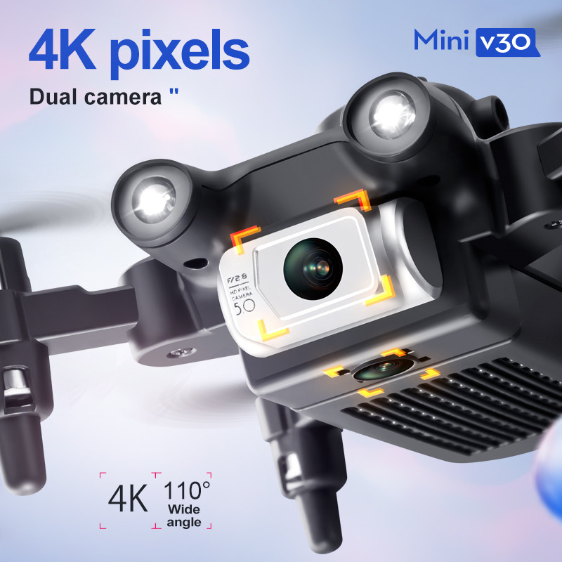 Mini V30 WiFi FPV Drone With 4 - Drone Video Production บทวิจารณ์และราคา