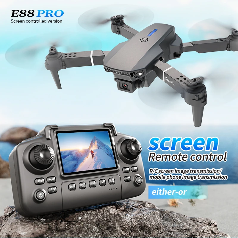Professional E88 PRO Drone wit - Drone Cinematic บทวิจารณ์และราคา