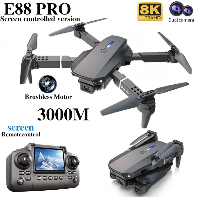 Professional E88 PRO Drone wit - Drone Cinematic บทวิจารณ์และราคา