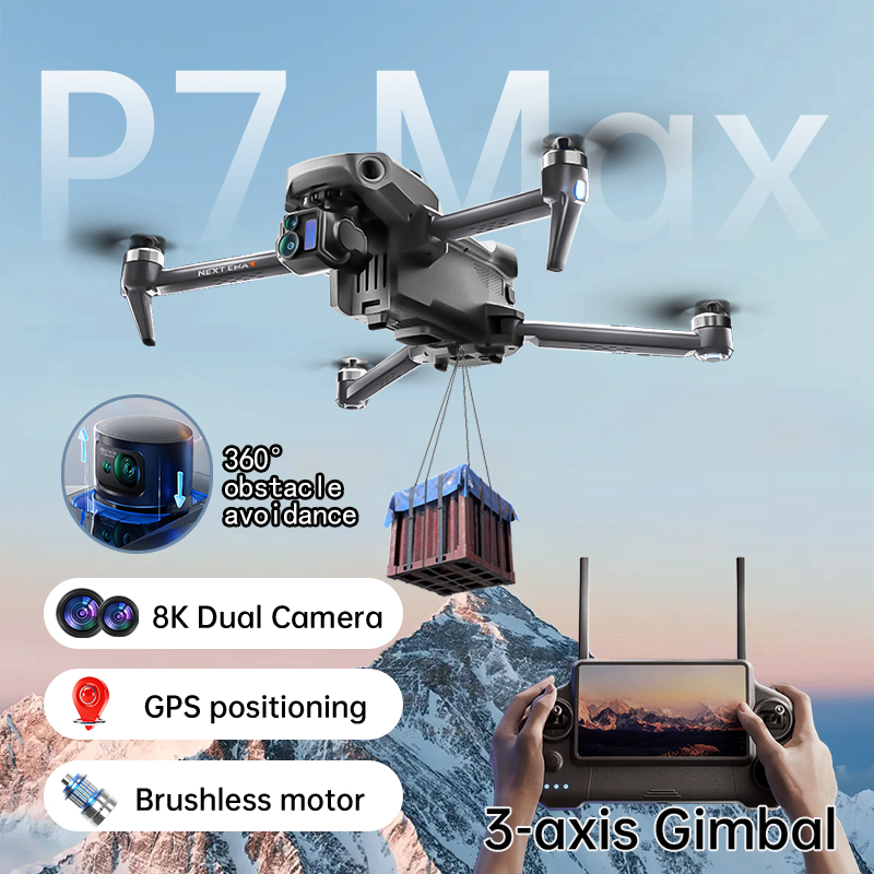 NEW P7 Max Drone 8K Camera GPS - Drone Multispectral บทวิจารณ์และราคา