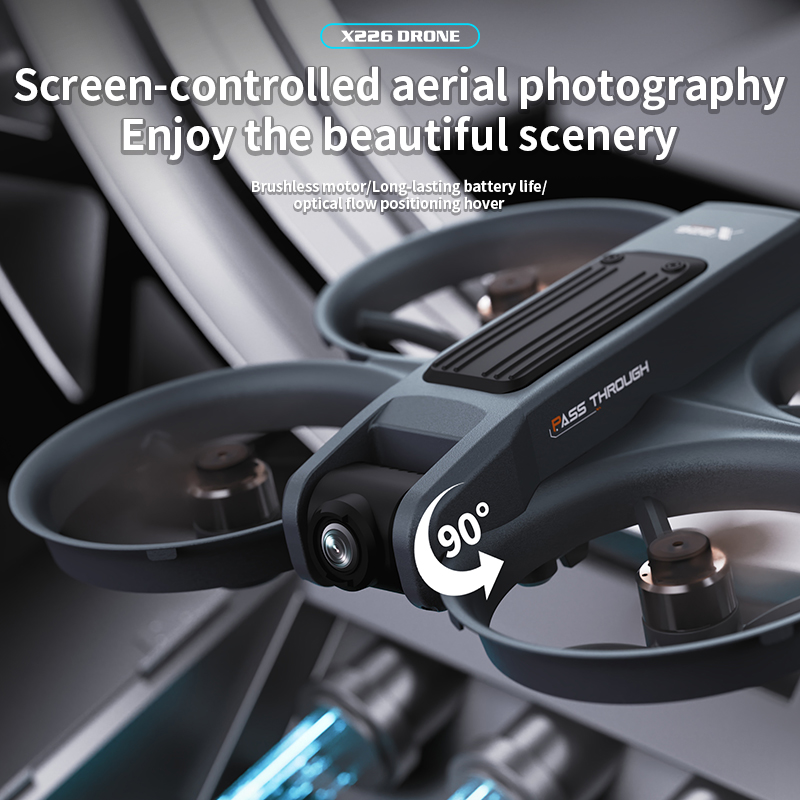 NEW X226 RC Drone 2.4G 5G WIFI - Drone Mapping บทวิจารณ์และราคา