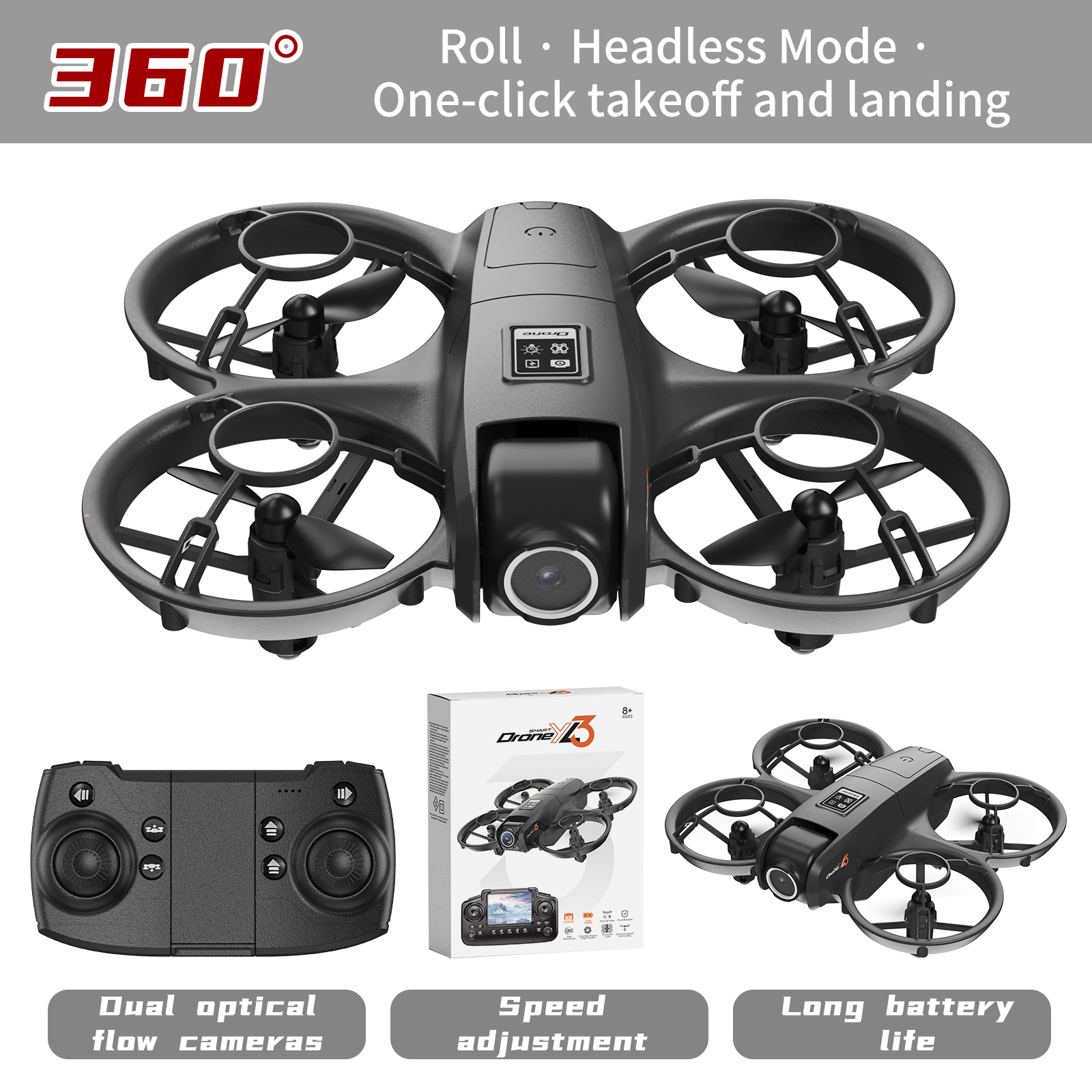 YL3 Remote-Controlled Drone wi - Drone Cinematic บทวิจารณ์และราคา