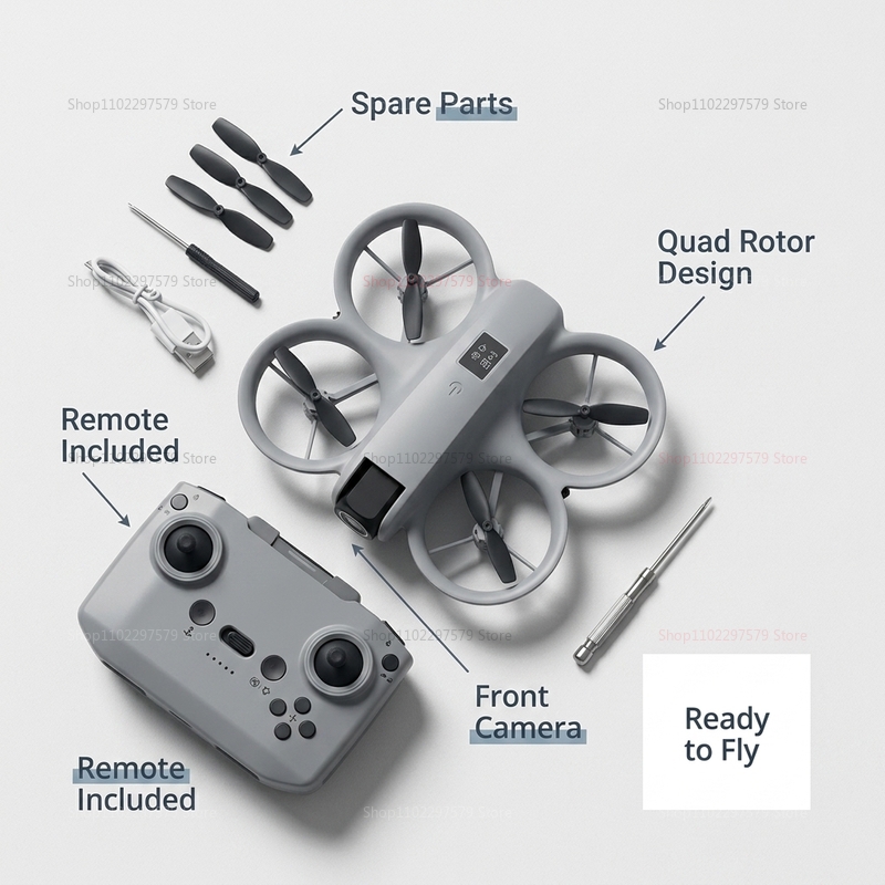 Mini Drone with 8K HD Camera F - Drone Video Production บทวิจารณ์และราคา