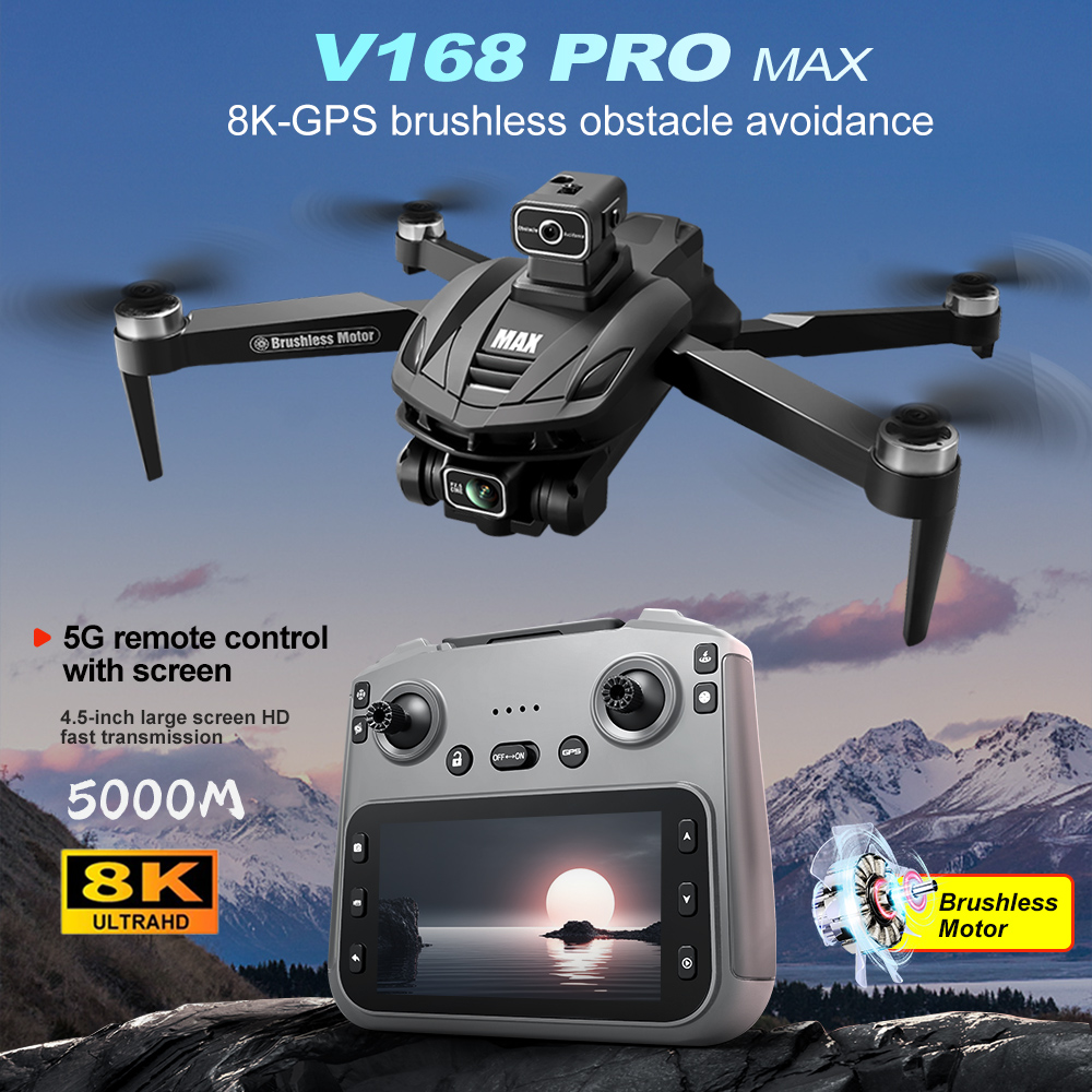 V168 PRO Max GPS Drone 8K Prof - Drone Mapping บทวิจารณ์และราคา