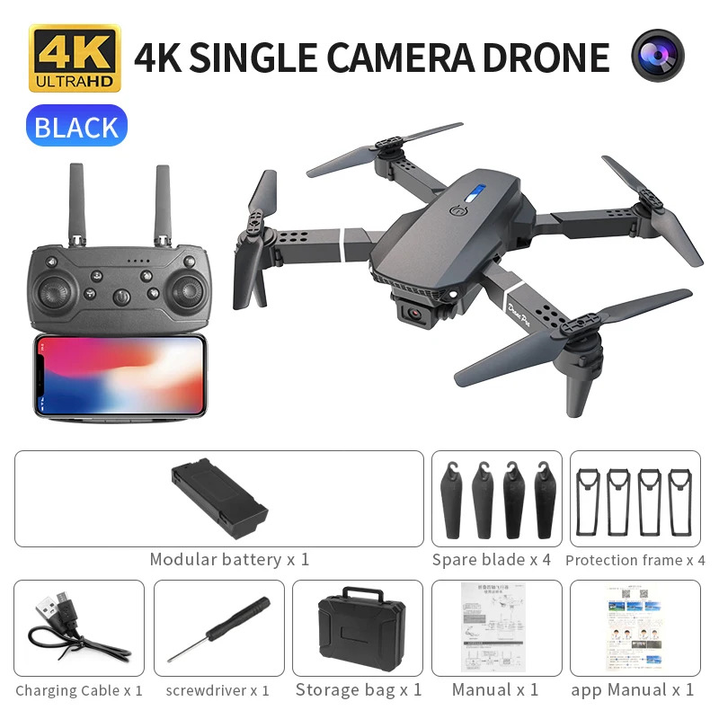 E88 ProIntelligent Folding Dro - Drone Cinematic บทวิจารณ์และราคา