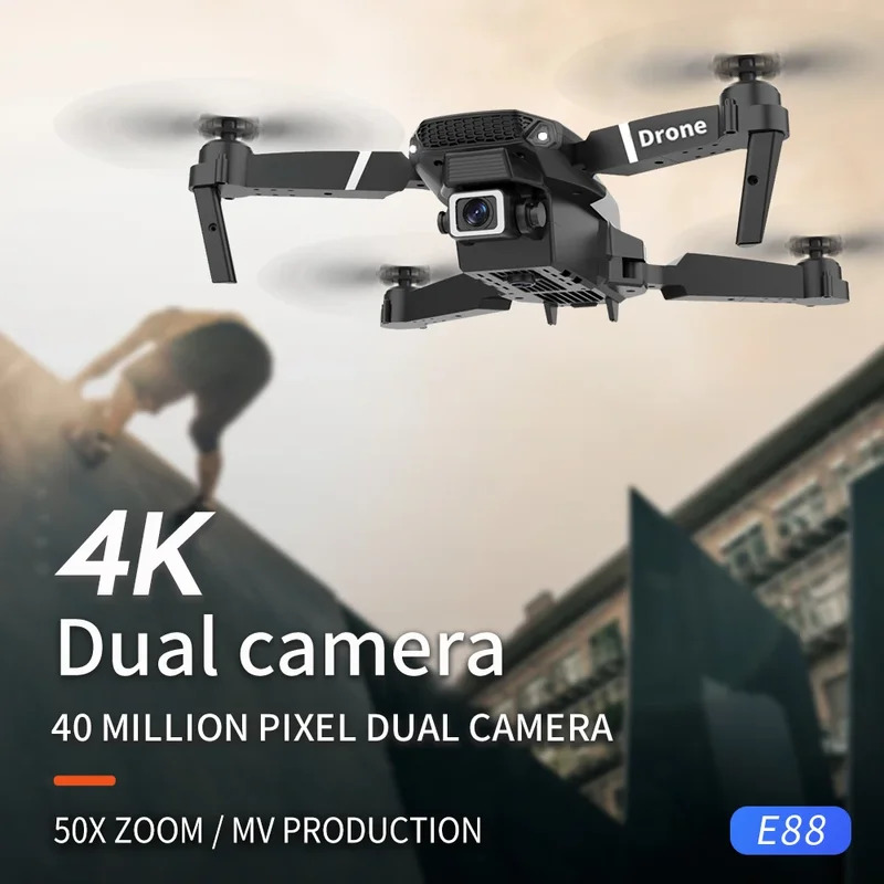 E88 ProIntelligent Folding Dro - Drone Cinematic บทวิจารณ์และราคา