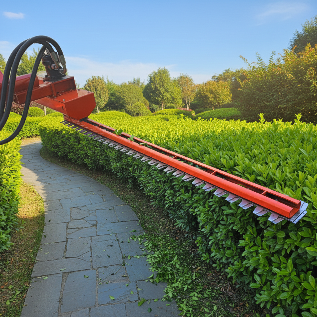 Heavy Duty Hydraulic Hedge Tri - Drone Thermal Imaging บทวิจารณ์และราคา