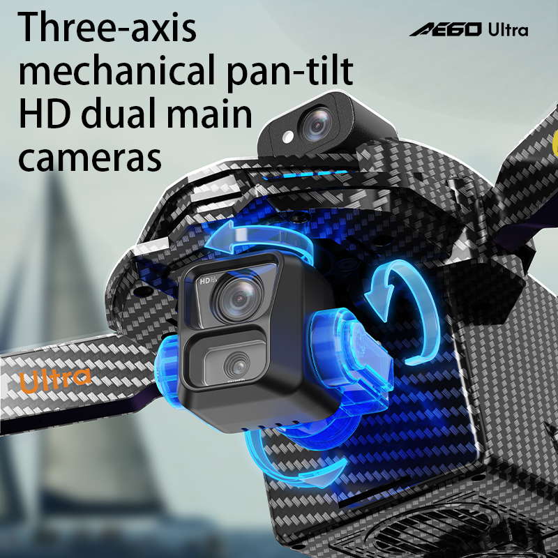 AE60 GPS Drone Professional 8K - Drone Mapping บทวิจารณ์และราคา