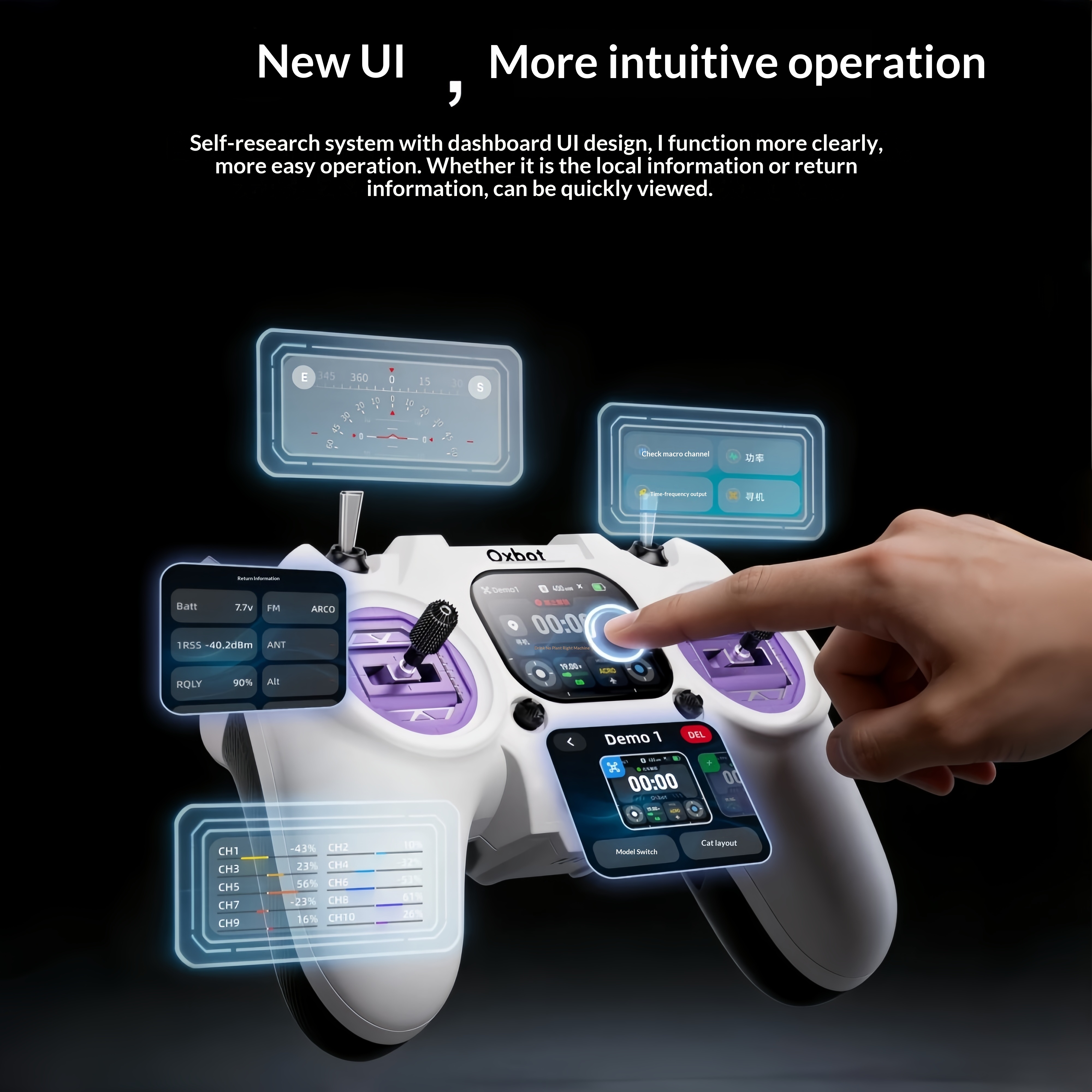 Oxbot R1 Fpv Remote Controller - Drone Surveying บทวิจารณ์และราคา