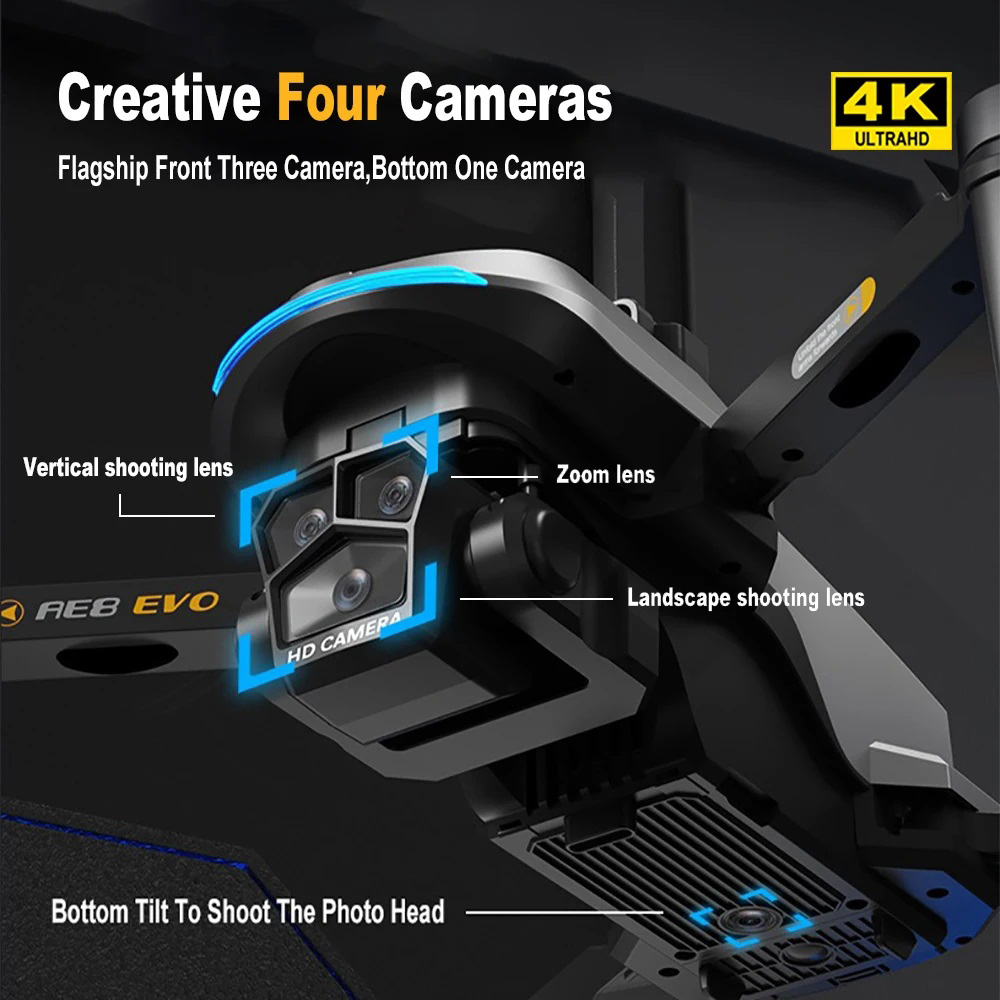 AE8 EVO Drone 4K Professional  - Drone Mapping บทวิจารณ์และราคา