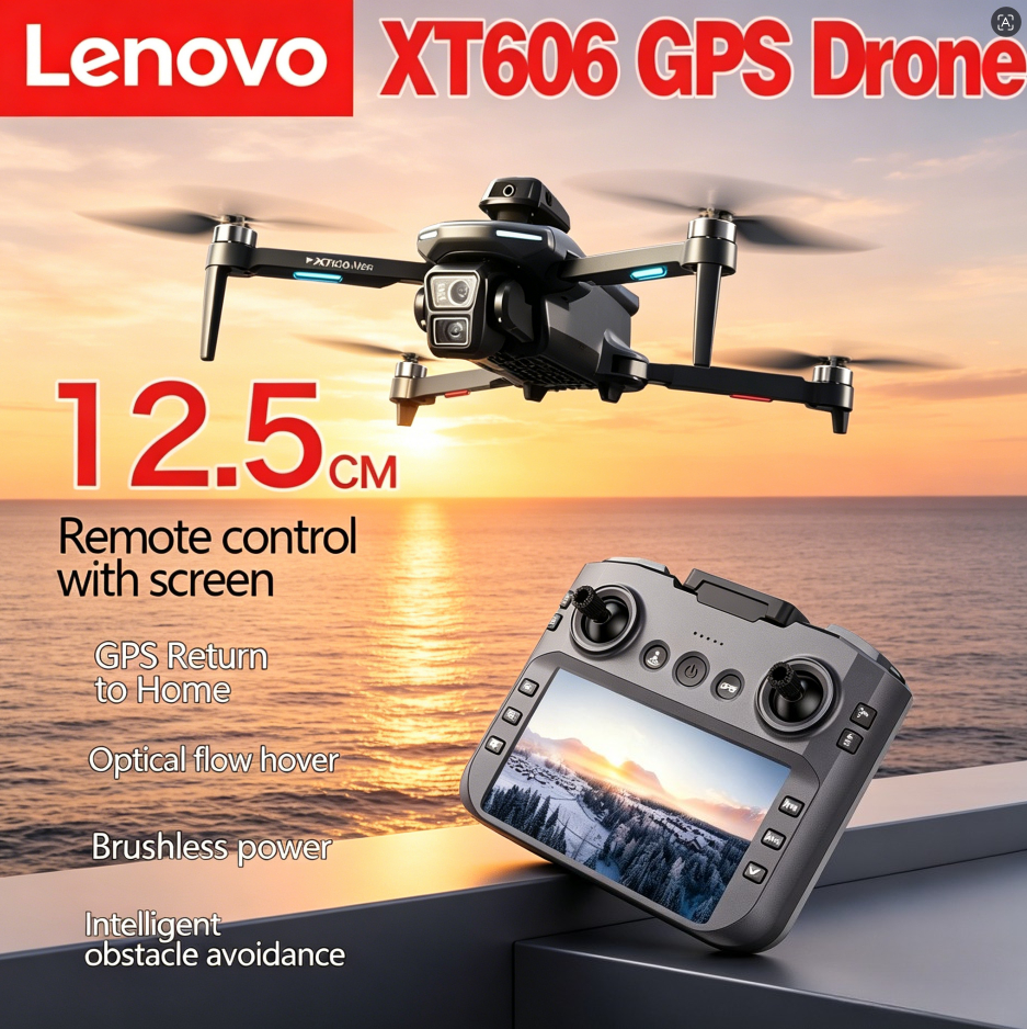 Lenovo XT606 MAX GPS Drone 4k  - Drone Multispectral บทวิจารณ์และราคา