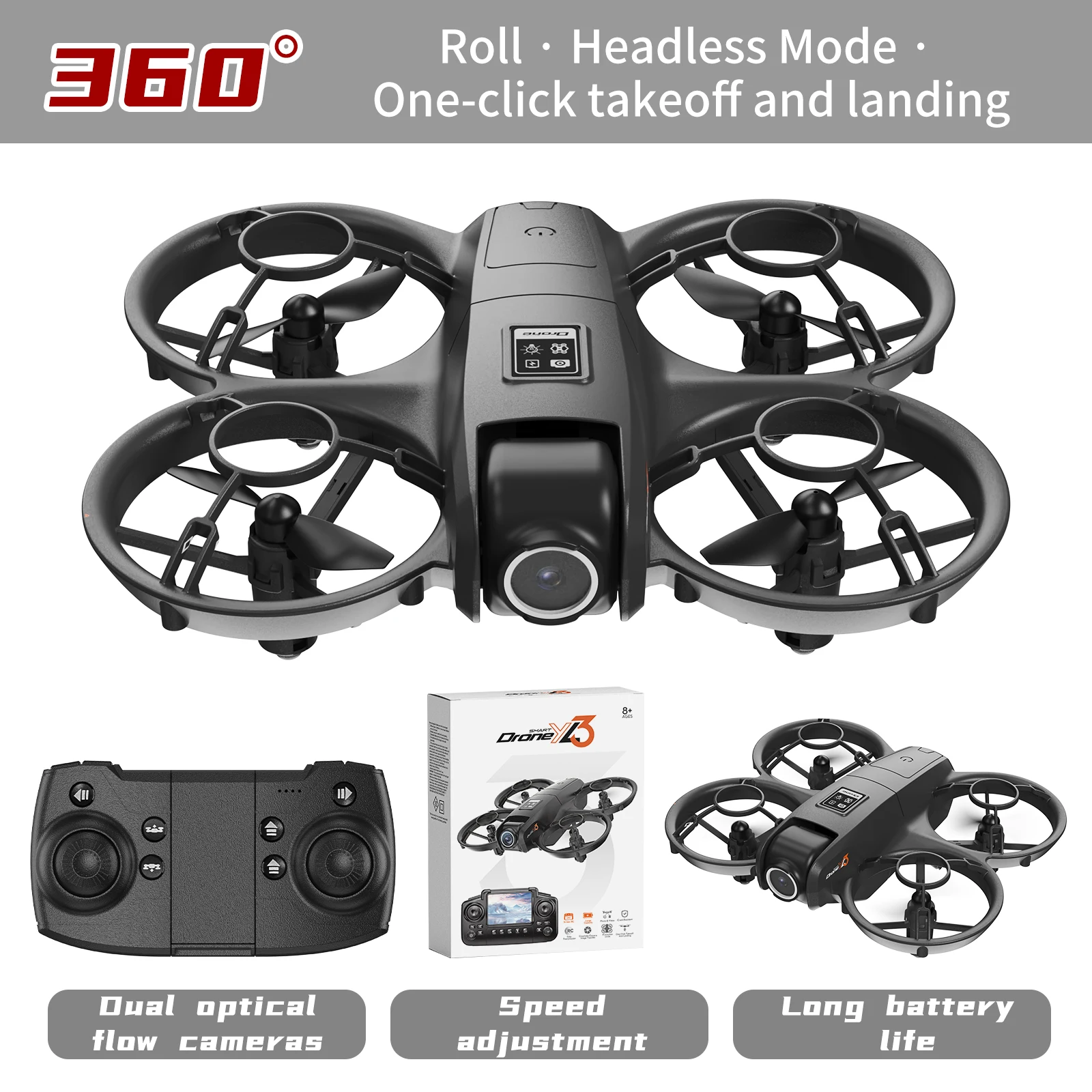 New YL3 RC Drone 8K 1080P Wide - Drone Mapping บทวิจารณ์และราคา