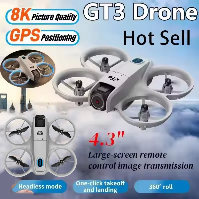 GT3 Drone 8K HD Dual Cameras G - Drone Mapping บทวิจารณ์และราคา