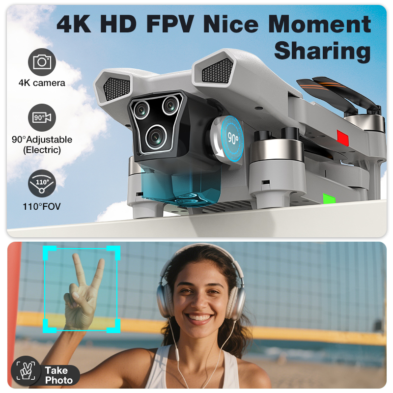 NEW Hot L017 Pro Drone Brushle - Drone Mapping บทวิจารณ์และราคา