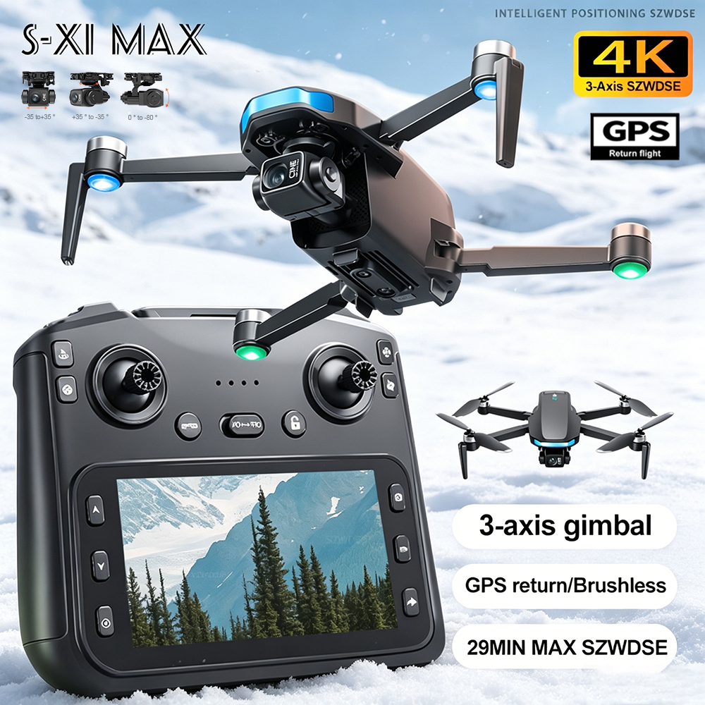 New S-X1 MAX Drone GPS 8K Prof - Drone Mapping บทวิจารณ์และราคา