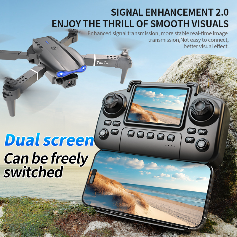 E99 PRO Drone Screen Control A - Drone Cinematic บทวิจารณ์และราคา