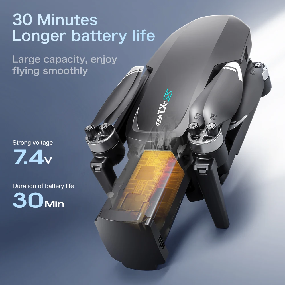 S-X1 MAX GPS Drone Battery 7.4 - Drone Mapping บทวิจารณ์และราคา