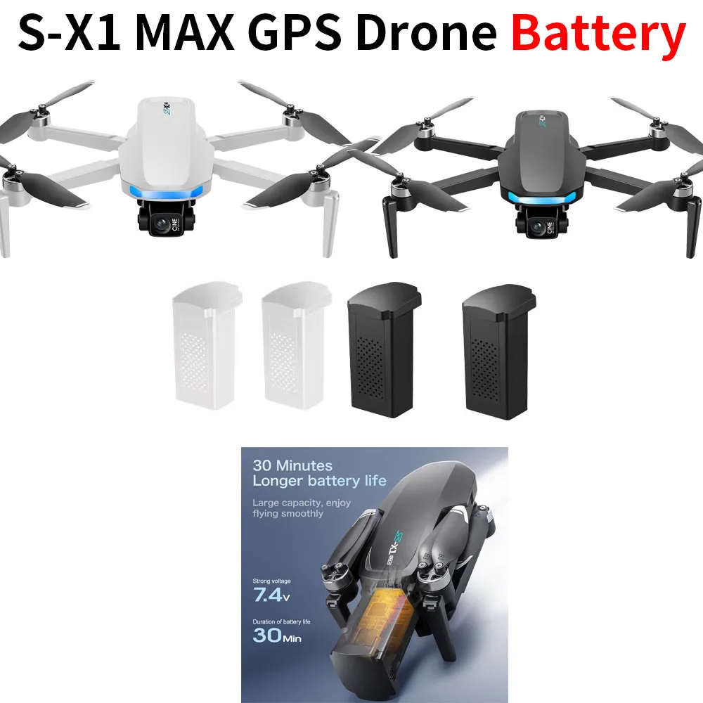 S-X1 MAX GPS Drone Battery 7.4 - Drone Mapping บทวิจารณ์และราคา
